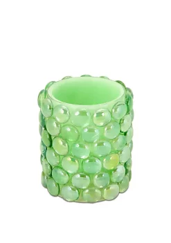 Front Page 9 Best deal π Melrose 4" Green Beaded LED Lighted Battery Operated Flameless Pillar Candle - Amber Flicker Flame π