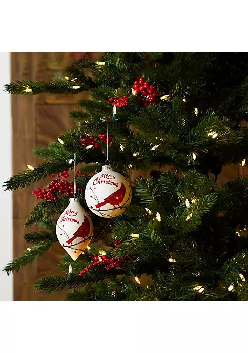 Cheapest ✔️ Melrose 12.75" White Cardinal on Branch Lantern Snow Globe Tabletop Decor 😀 2 Cheapest ✔️ Melrose 12.75" White Cardinal on Branch Lantern Snow Globe Tabletop Decor 😀 - Image 2