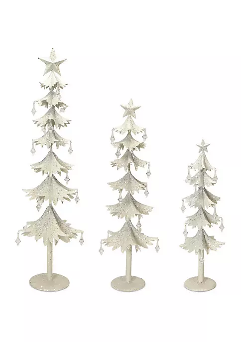 Outlet โจ Melrose Set of 3 White and Clear Gem Accented Tabletop ๐
Christmas Tree 33" ๐ฏ 2 Outlet โจ Melrose Set of 3 White and Clear Gem Accented Tabletop ๐
Christmas Tree 33" ๐ฏ - Image 2