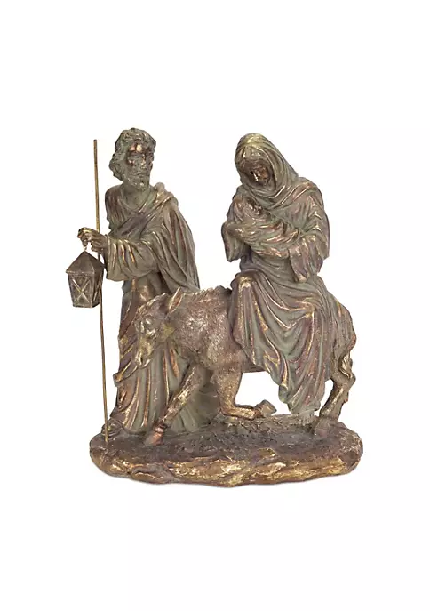 Best Sale 🔔 Melrose 12" Bronze Holy Family Nativity Scene 🔔 Christmas Tabletop Decor ✨ 1 Best Sale 🔔 Melrose 12" Bronze Holy Family Nativity Scene 🔔 Christmas Tabletop Decor ✨