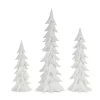 Cheap ❤️ Melrose Set of 3 White 🎅 Christmas Tree Tabletop Decors 24" 🔥