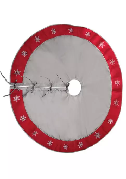 Brand new ๐ฅฐ Melrose 54" Gray and Red Snowflake Border Tie Closure ๐
Christmas Tree ๐ Skirt ๐ 3 Brand new ๐ฅฐ Melrose 54" Gray and Red Snowflake Border Tie Closure ๐
Christmas Tree ๐ Skirt ๐ - Image 3