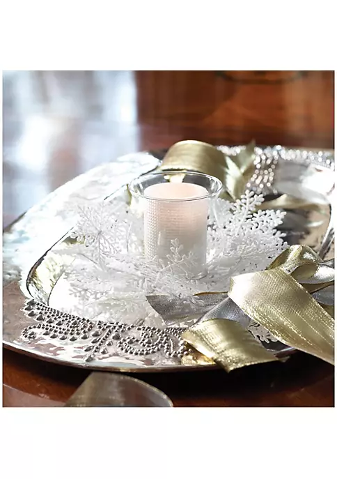 Buy โจ Melrose 14" Clear and White Snowflake ๐
Christmas Pillar Candle Holder ๐งจ 2 Buy โจ Melrose 14" Clear and White Snowflake ๐
Christmas Pillar Candle Holder ๐งจ - Image 2