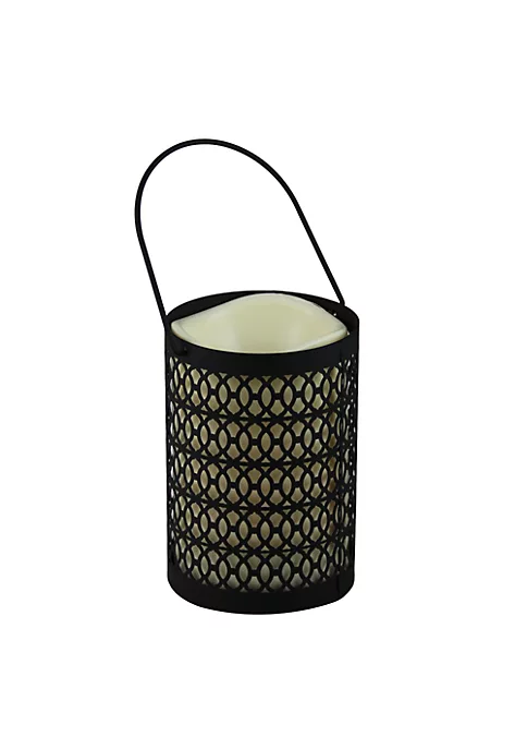 Best Sale 🔔 Melrose 12" Black Opulent Battery Operated Indoor LED Candle Lantern with Timer 😀 2 Best Sale 🔔 Melrose 12" Black Opulent Battery Operated Indoor LED Candle Lantern with Timer 😀 - Image 2