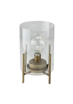 New ๐ Melrose 10โ Glass Hurricane Cylinder Lantern with LED Fairy Light Bulb ๐งจ 5 New ๐ Melrose 10โ Glass Hurricane Cylinder Lantern with LED Fairy Light Bulb ๐งจ -Melrose Sales Shop Belk 292