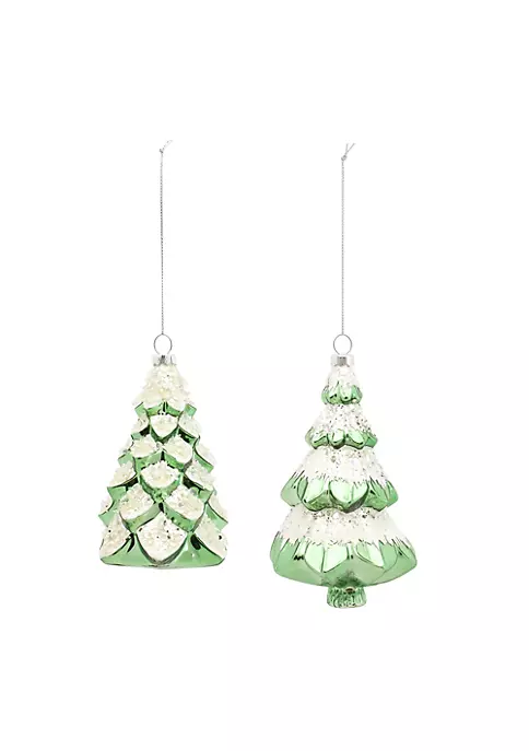 Deals ๐ Melrose Set of 6 Green and White Glass ๐
Christmas Tree Ornaments 5.75" ๐ 2 Deals ๐ Melrose Set of 6 Green and White Glass ๐
Christmas Tree Ornaments 5.75" ๐ - Image 2
