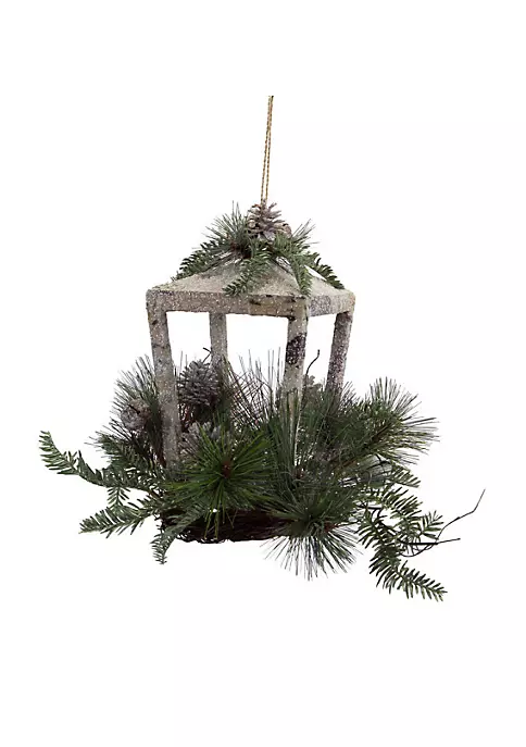 Cheapest 👍 Melrose 20" Brown Rustic Finish Glittered Pine Cones and Jingle Bells 🔔 Christmas Candle Lantern 🔥 3 Cheapest 👍 Melrose 20" Brown Rustic Finish Glittered Pine Cones and Jingle Bells 🔔 Christmas Candle Lantern 🔥 - Image 3