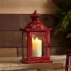 Hot Sale 💯 Melrose Lantern (Set Of 2) 6"Sq x 13"H Metal/Glass ⌛