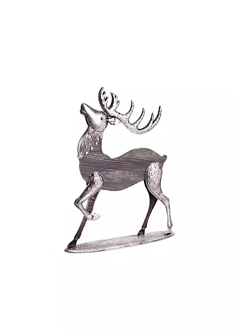 Cheap ❤️ Melrose 19" Gray and Silver Buck Reindeer ❄ Christmas Tabletop Figurine ⭐ 3 Cheap ❤️ Melrose 19" Gray and Silver Buck Reindeer ❄ Christmas Tabletop Figurine ⭐ - Image 3