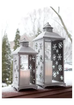 Cheap ๐งจ Melrose Set of 2 Large White Cut-Out Snowflake All-Weather Iron and Glass ๐
Christmas Candle Lanterns ๐ฅ 6 Cheap ๐งจ Melrose Set of 2 Large White Cut-Out Snowflake All-Weather Iron and Glass ๐
Christmas Candle Lanterns ๐ฅ -Melrose Sales Shop Belk 382
