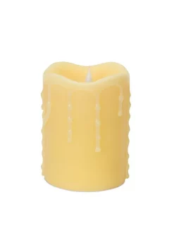 Deals ๐ Melrose 5.25" Battery Operated Ivory Flameless LED Lighted Pillar Candle with Moving Flame ๐