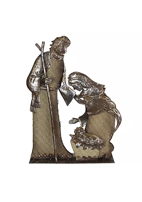 Best reviews of 😉 Melrose 17" Rustic Metal Holy Family Nativity Scene With A Burlap Design 🔔 Christmas Table Top Decoration 😉 4 Best reviews of 😉 Melrose 17" Rustic Metal Holy Family Nativity Scene With A Burlap Design 🔔 Christmas Table Top Decoration 😉 - Image 4