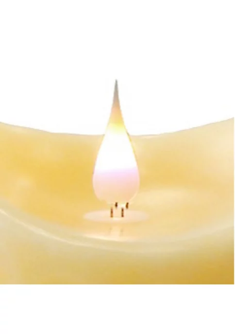 Brand new 🥰 Melrose 7" Ivory LED Dripping Wax Pillar Flameless Candle with Moving Flame 👍 3 Brand new 🥰 Melrose 7" Ivory LED Dripping Wax Pillar Flameless Candle with Moving Flame 👍 - Image 3
