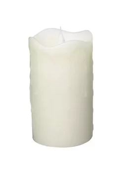 Brand new 🔔 Melrose 5.25" Pre-Lit White Battery Operated Flameless LED Pillar Candle 🌟 6 Brand new 🔔 Melrose 5.25" Pre-Lit White Battery Operated Flameless LED Pillar Candle 🌟 -Melrose Sales Shop Belk 486