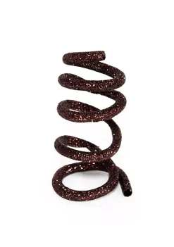 Deals ๐ Melrose 30' x 0.4" Brown Glitter Enchanted Forest Wired Tube Artificial ๐ Christmas Garland - Unlit ๐
