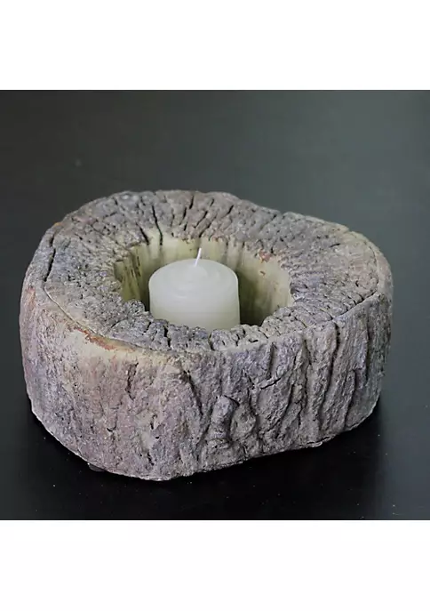 Budget π Melrose 6.75" Eye-Catching Textured and Rustic Woodland Tree Trunk Candle Holder π€© 3 Budget π Melrose 6.75" Eye-Catching Textured and Rustic Woodland Tree Trunk Candle Holder π€© - Image 3