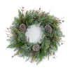 Deals 🛒 Melrose Juniper and Pine Artificial ❄ Christmas Wreath 27.75-Inch Unlit 🔥