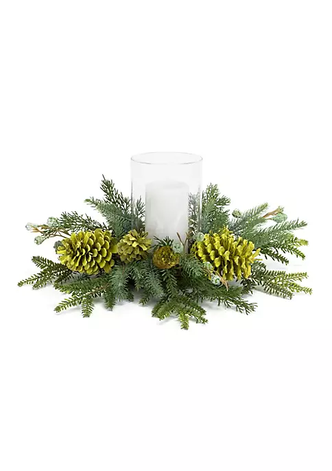 Top 10 π₯ Melrose 18" Artificial Mixed Pine Candle Holder π 2 Top 10 π₯ Melrose 18" Artificial Mixed Pine Candle Holder π - Image 2
