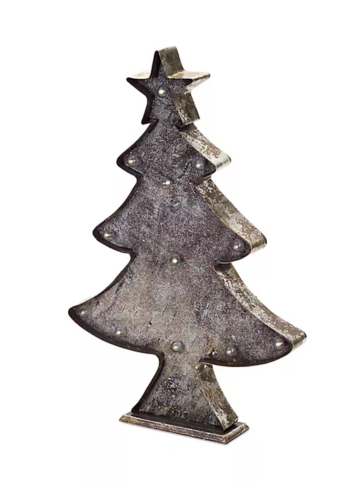 Best Pirce ๐ Melrose 19" Rustic Brown and Bronze LED ๐ Christmas Tree Tabletop Decor ๐ฅ 2 Best Pirce ๐ Melrose 19" Rustic Brown and Bronze LED ๐ Christmas Tree Tabletop Decor ๐ฅ - Image 2