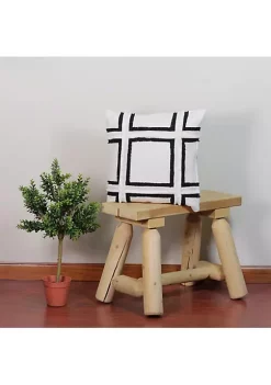 Deals ๐ Melrose 17" Ivory and Black Grid Fringe Square Throw Pillow โจ 6 Deals ๐ Melrose 17" Ivory and Black Grid Fringe Square Throw Pillow โจ -Melrose Sales Shop Belk 768