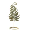 Deals 🔔 Melrose 20.75" Golden Patina Standing Fern with Votive Cup Table Top Decoration ⭐