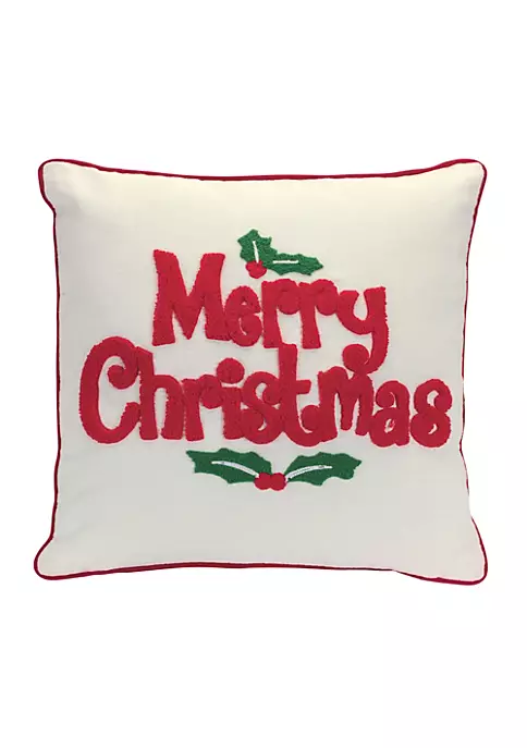 Best reviews of โ๏ธ Melrose 15.75" Red and Ivory Holly "Merry ๐ Christmas" Decorative Throw Pillow ๐ 1 Best reviews of โ๏ธ Melrose 15.75" Red and Ivory Holly "Merry ๐ Christmas" Decorative Throw Pillow ๐
