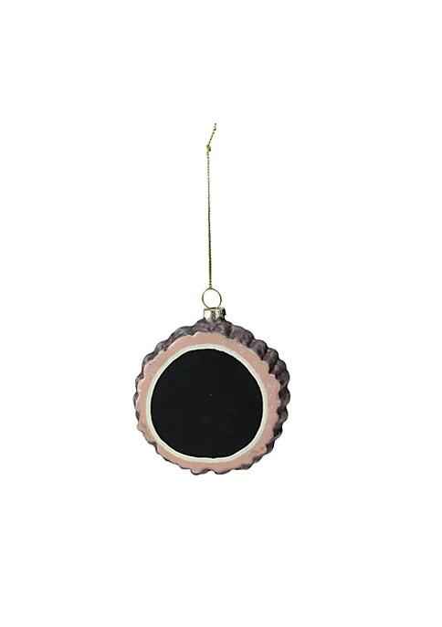 Coupon ⭐ Melrose 3.5" Round Chalkboard Tree Stump Glass 🎄 Christmas Ornament 🤩 4 Coupon ⭐ Melrose 3.5" Round Chalkboard Tree Stump Glass 🎄 Christmas Ornament 🤩 - Image 4